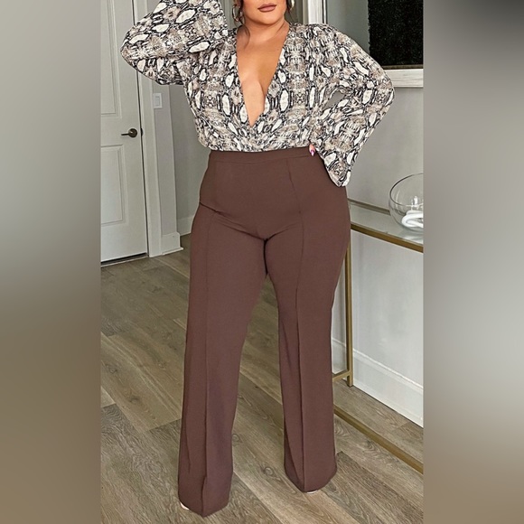 Victoria High Waisted Dress Pants - Picture 5 of 9